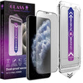 CHRYSHA 2-Pack Matte Screen Protector for iPhone 11 Pro and iPhone XS and iPhone X 5.8-Inch, Auto Dust Removal, No Bubbles, High Definition Clear, Easy Installation