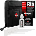 Photographic Solutions Digital Survival Kit - Type-4 (33mm) Sensor Swabs, PEC-PAD Photo Wipes, E-Wipe Packet, Eclipse Optic Cleaning Fluid - Camera Cleaning Kit with Travel Bag