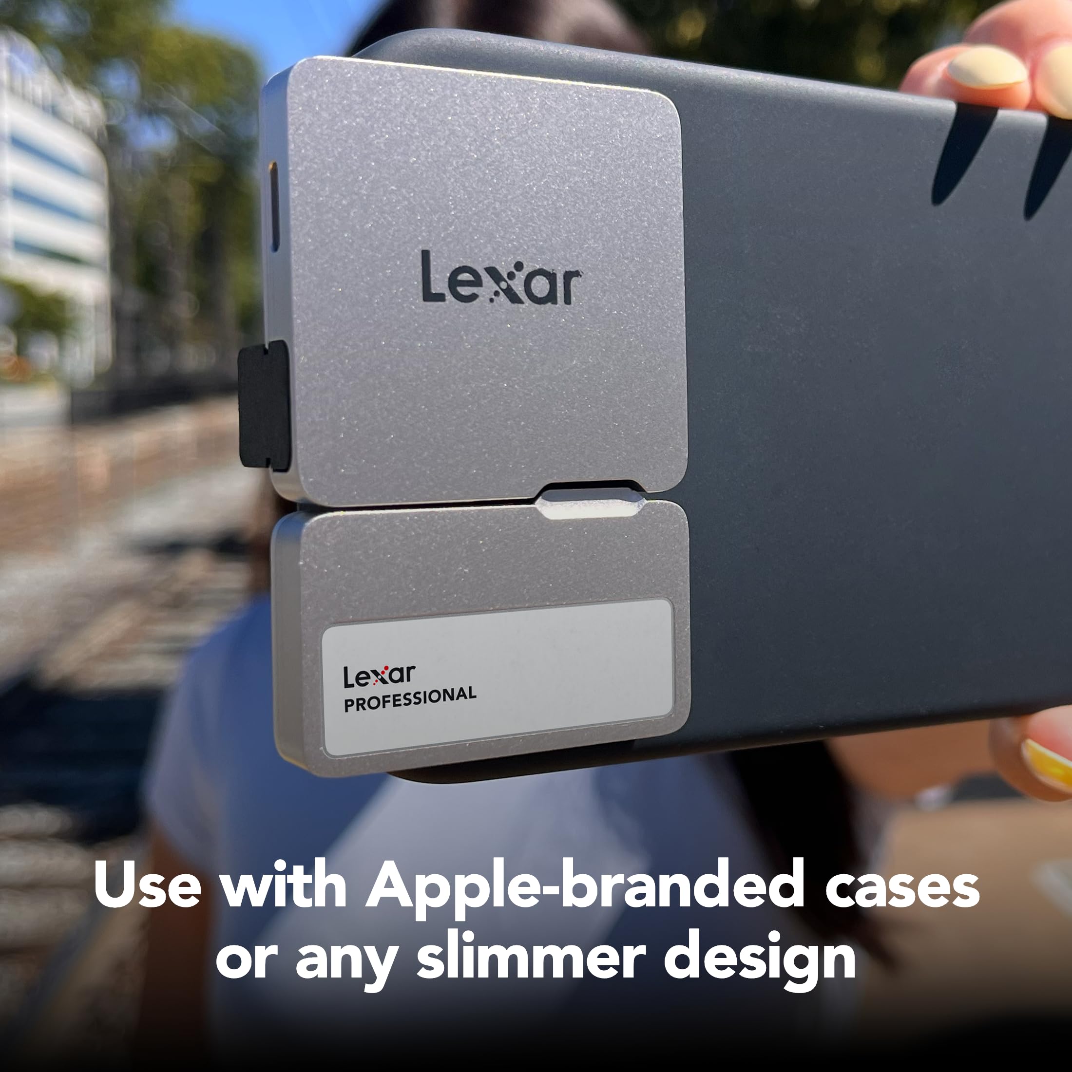 Lexar Go Portable Hub, Four Type-C Ports, USB 3.2 Gen 2, Ultracompact
