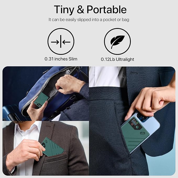 Ai Voice Recorder, Note Voice to Text Recorder W/Magnetic Case, App Control, Transcribe & Summarize with by Chatgpt, Support 112 Languages, 64GB Memory, Audio Recorder for Lectures, Meetings, Calls