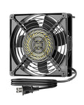 DEWENWILS 120V AC Fan, Waterproof Exhaust Fan 120mm, 13W 2800RPM 60CFM, DIY Cooling Fan for Refrigerator, Computer Case, Compressor Engine, Generator, UL Listed