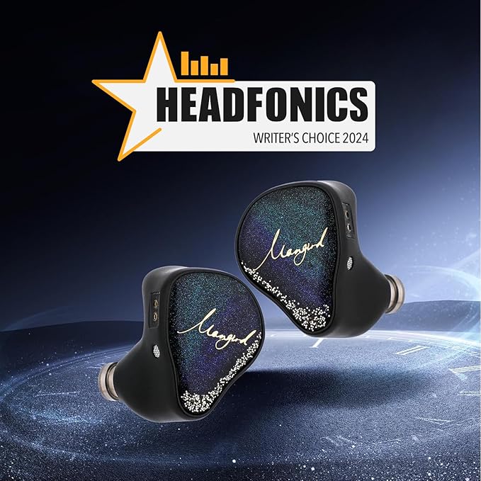 Linsoul Xenns Mangird Tea PRO in Ear Monitor, 6BA+2DD Hybrid Earphone IEM, Wired Gaming Earbuds with Detachable IEM Cable for Musician Audiophile