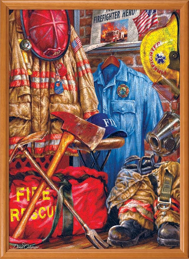 MasterPieces 1000 Piece Jigsaw Puzzle For Adults, Family, Or Youth - Fire And Rescue - 19.25"x26.75"