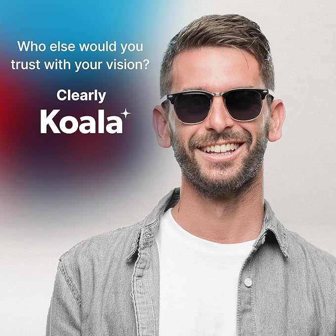 Koala Lens Cleaning Cloth | Japanese Microfiber | Glasses Cleaning Cloths | Eyeglass Lens Cleaner | Eyeglasses, Camera Lens, VR/AR Headset, and Screen Cleaning | Blue & Purple (Pack of 6)
