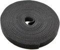 Pasow fastening tape Cable Tie Double Side Nylon Power Wire Management 3/4Inch 1 Roll Hook (10 Yards, Style 1)