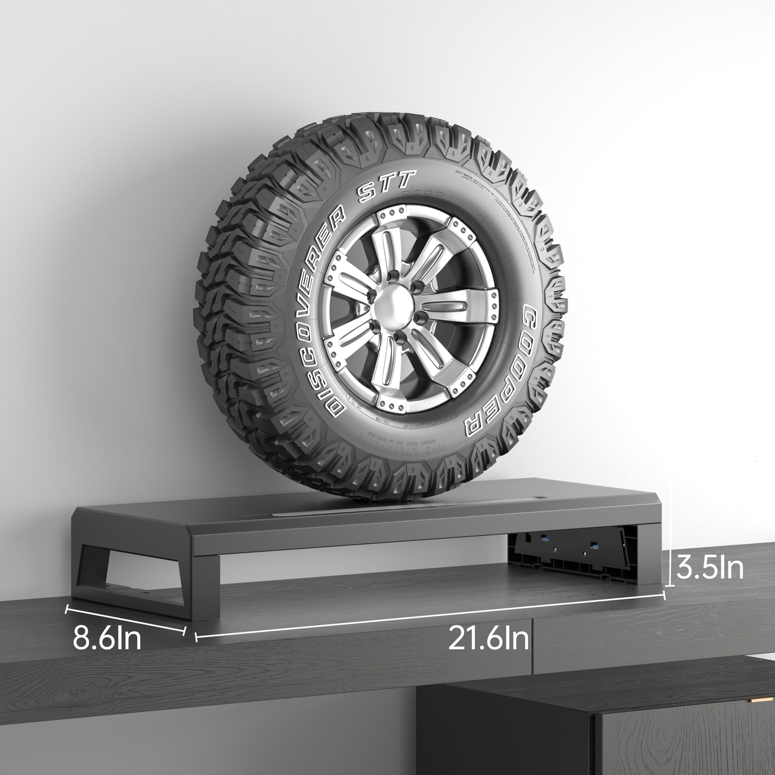 GECKOSTROLL Computer monitor stand (Basic Version, 550mm)