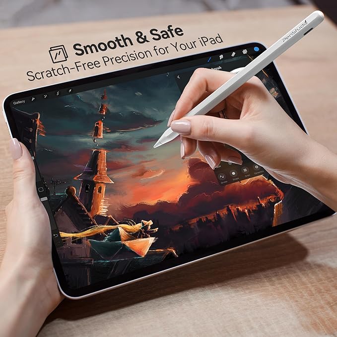 Replacement Tips for Apple Pencil Pro/1st/2nd &USB-C, 3 Pack High Sensitivity Nibs, Durable Stylus Pen Tip Accessories, Precise Control No Delay, Smooth iPencil Tips Replacement (Black)