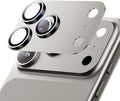 Hoerrye for iPhone 17 Pro Max Camera Lens Protector - [12FT Shatterproof Military Grade] [Strong Adsorption] Metal 9H+ Tempered Glass Camera Screen Full Protective Cover Case Friendly,Gray
