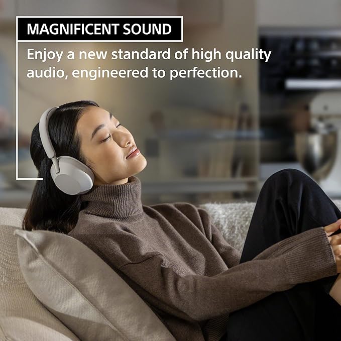 Sony WH-1000XM5 Premium Noise Canceling Headphones, Auto NC Optimizer, 30-Hour Battery, Alexa Voice Control, Black