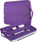 Voova Laptop Sleeve Carrying Case 15.6 16 Inch,Slim Computer Cover Bag Compatible with MacBook Pro 15/16, Dell xps 15,15-16 Inch HP Dell Asus Acer Laptop, Purple