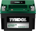 TYKOOL YTX9-BS -STD 240CCA Lithium LiFePO4 Motorcycle Battery,2X Cranking Amps,5X longer life,Powersports battery,for Scooter,ATV,UTV (Polaris 150cc),BMW (310cc,650cc,1000cc),Honda,Kawasaki