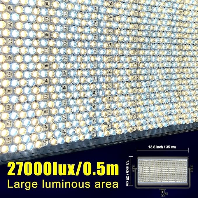 GVM 1500D RGB LED Video Light with Softbox, 75W Video Lighting Kit with Bluetooth Control, Led Panel Light for Photography, YouTube Studio, Video Shooting,18 Scene Mode, 2 Packs