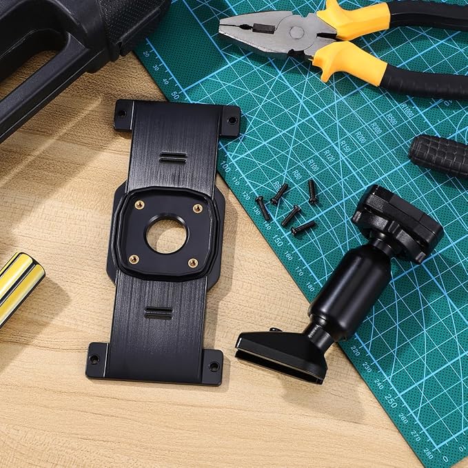 DOITOOL Rear View Mirror Back Plate Panel Dash Cam Mirror Mounting Bracket Arm Car Rear View Camera Install Kit for 5.5" - 12" Car SUV Dash Cams (Mounting Hole Diameter: 1.18inch