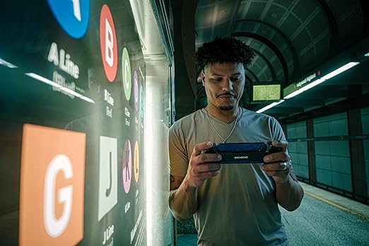 BACKBONE One Mobile Gaming Controller for iPhone (Lightning) - 2nd Gen - Turn Your iPhone into a Gaming Console - Play Xbox, PlayStation, PC, & App Games (3 Months Apple Arcade Included)