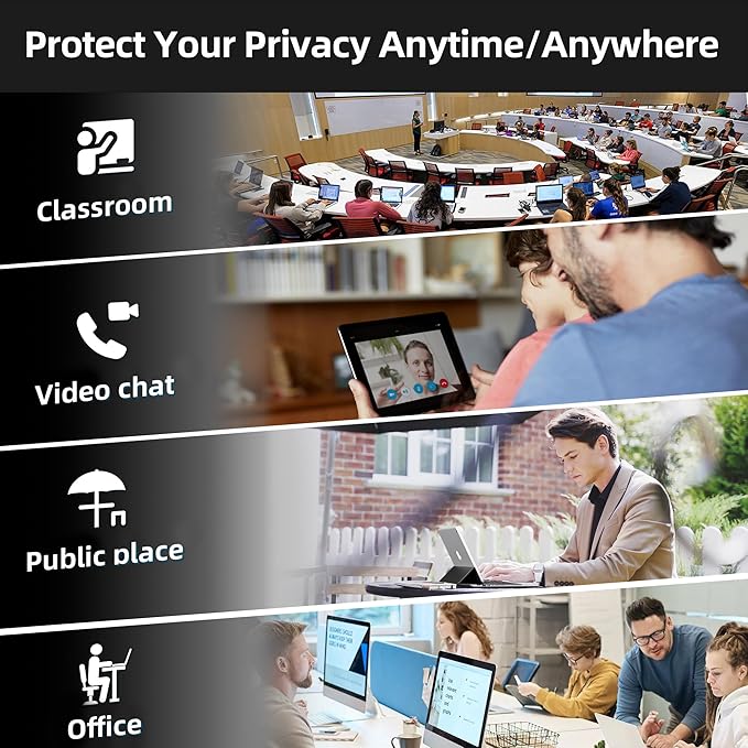 Privacy Filter Compatible with Microsoft Surface Pro 7 Plus/Pro 7/Pro 6/Pro 5/Pro 4/Pro 3, Easy On/Off 12.3 Inch Removable Anti Spy Glare Blue Light Privacy Screen