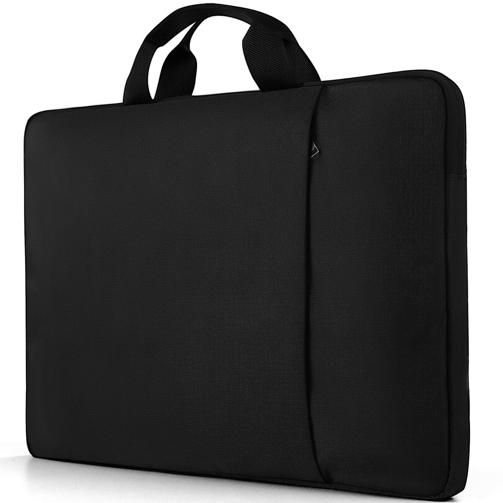 EVICIV Laptop Sleeve Case 19 inch, 360° Protective Handbags Portable Computer Cover Bag with Pocket Zipper for 17-19 inch Portable Monitor Laptop Notebook PC Books (Black)