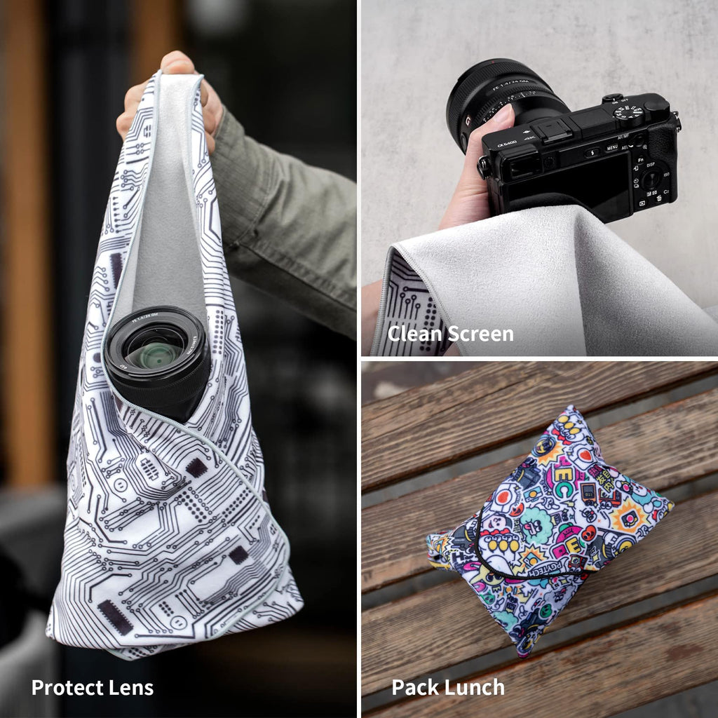PGYTECH Protective Camera Wrap Cloth, Anti-Scratch Lens Protector