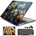 Batianda Case for MacBook Air 15" with M5 M4 M3 M2 Chip, Blooming Flowers