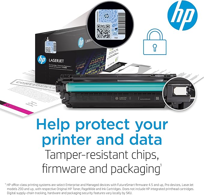 HP 410A Black Toner Cartridge | Works with HP Color LaserJet Pro M452 Series, HP Color LaserJet Pro MFP M377, M477 Series | CF410A