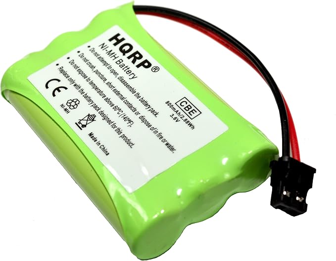 HQRP 20-Pack Cordless Phone Battery Compatible with Uniden PowerMax 5.8GHz 30878864022, Powermax 2.4 GHz, GE TL26402, GP 80AAALH3BMX, 80AAALH3BMZ Replacement
