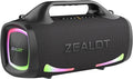 ZEALOT Bluetooth Speaker, 110W Peak(100W) Booming Sound Speakers Wireless, Dual Pairing, XBass, Bluetooth 5.3, 24000mAh Power Bank, Portable Outdoor Waterproof Speaker for Camping, Beach and Party