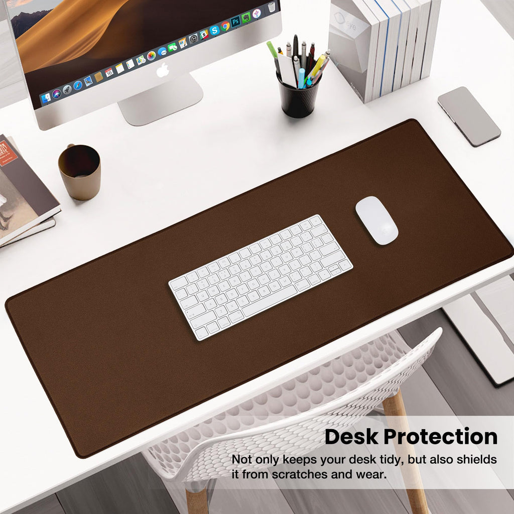ALOANES Non-Slip Extended Mouse Pad Office&Home Desk Mat Stitched Edge