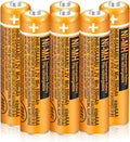 6 Pack HHR-55AAABU NI-MH Rechargeable Battery 550mAh AAA 1.2V Batteries for Panasonic Cordless Phones