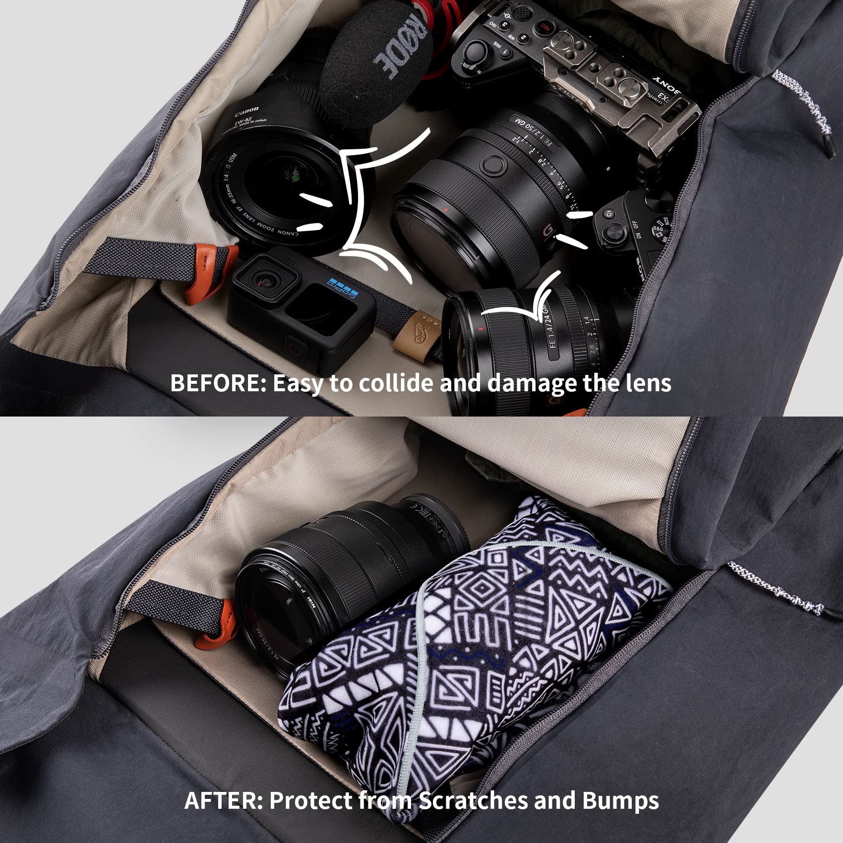 PGYTECH Protective Camera Wrap Cloth, Anti-Scratch Camera Wrapper