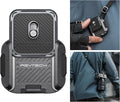 PGYTECH Camera Shoulder Strap Mount Quick Release Clamp & Plate Kit, Aluminum Alloy Arca Swiss Plate Camera Adapter Base for Shoulder Straps Tripods Stabilizers(Clamp+Plate)