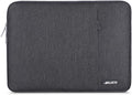 MOSISO Laptop Case 13.3 inch, 13-13.3 inch Laptop Sleeve Compatible with MacBook Air/Pro 13 / Pro 14, HP Dell ASUS Lenovo Notebook, Polyester Vertical Computer Sleeve Bag with Pocket, Space Gray