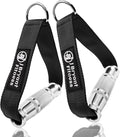 J Bryant Fitness Metal Gym Handles for Cable Machine Attachment Heavy Duty Aluminum Alloy Handle Grips Durable Workout Handles for Resistance Bands Pulley LAT Pull Down System