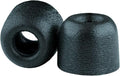 Comply 100 Core Series | Memory Foam Replacement IEM Ear Tips for Etymotic, Westone, Klipsch & More | Superior Noise Isolation, Ultimate Comfort, Secure Fit | Black, Large (3 Pairs)