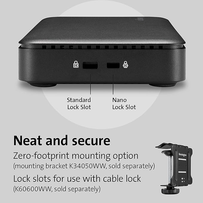 Kensington Triple Display USB-C Docking Station with 100W PD for Dell, HP, Lenovo, Acer, ASUS, Razer, Surface (Black)