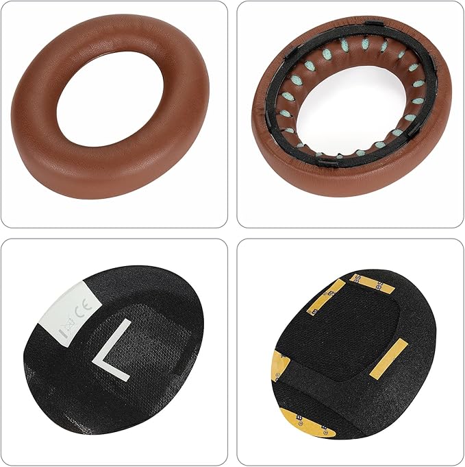Replacement Ear Pads Cushions, Earpads Cover for Bose 700 Noise-Cancelling NC700 Over Ear Headphones (Brown)