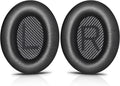 Thcbme Replacement Earpads for Bose Headphones, Bose Quietcomfort 35 Replacement Earpads, Black