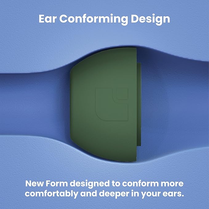 Foam Masters Ultra-Premium Memory Foam Ear Tips for AirPods Pro 1st & 2nd Gen | 3 Pairs | Black Magic Ver 6.0 | Secure | Comfort | Better Noise Cancel | Replacement Buds – Forest Green, Assorted S/M/L