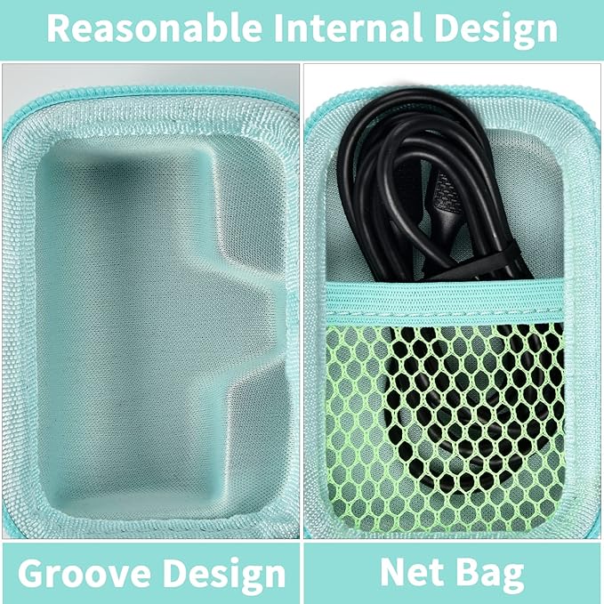 Portable Charger Power Bank Case for Swyop/for Feob/for Charmast/for JEJILL/for LanLuk/for VEGER/for iWALK/for Taegila/for Kuulaa and More Small Charging Battery Pack - Bag Only (Green)