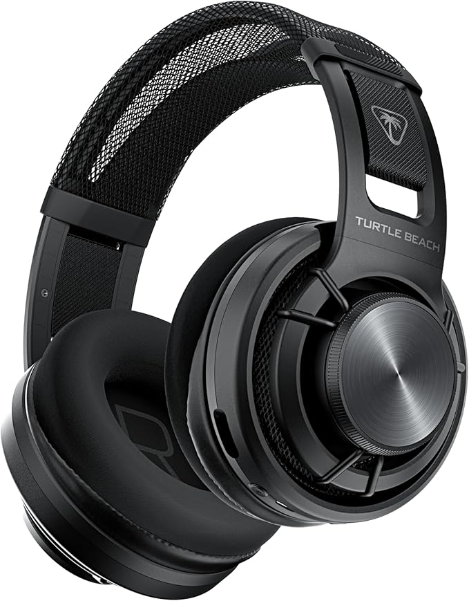 Turtle Beach Atlas Air Wireless Open Back PC Gaming Headset - PC, PS5, PS4, Mobile - 24-bit High-Fidelity Audio, Broadcast Grade Mic, Bluetooth, Floating Earcup, Memory Foam Cushions, 50-Hr Battery