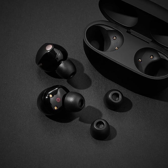 AZLA Foamax Standard (MS), Foam Earbud Tips, Memory Foam Earbud Tips for Wireless Headphones, Noise Canceling Earbuds Replacement Tips Compatible with Sony, Beats, Samsung, Skullcandy