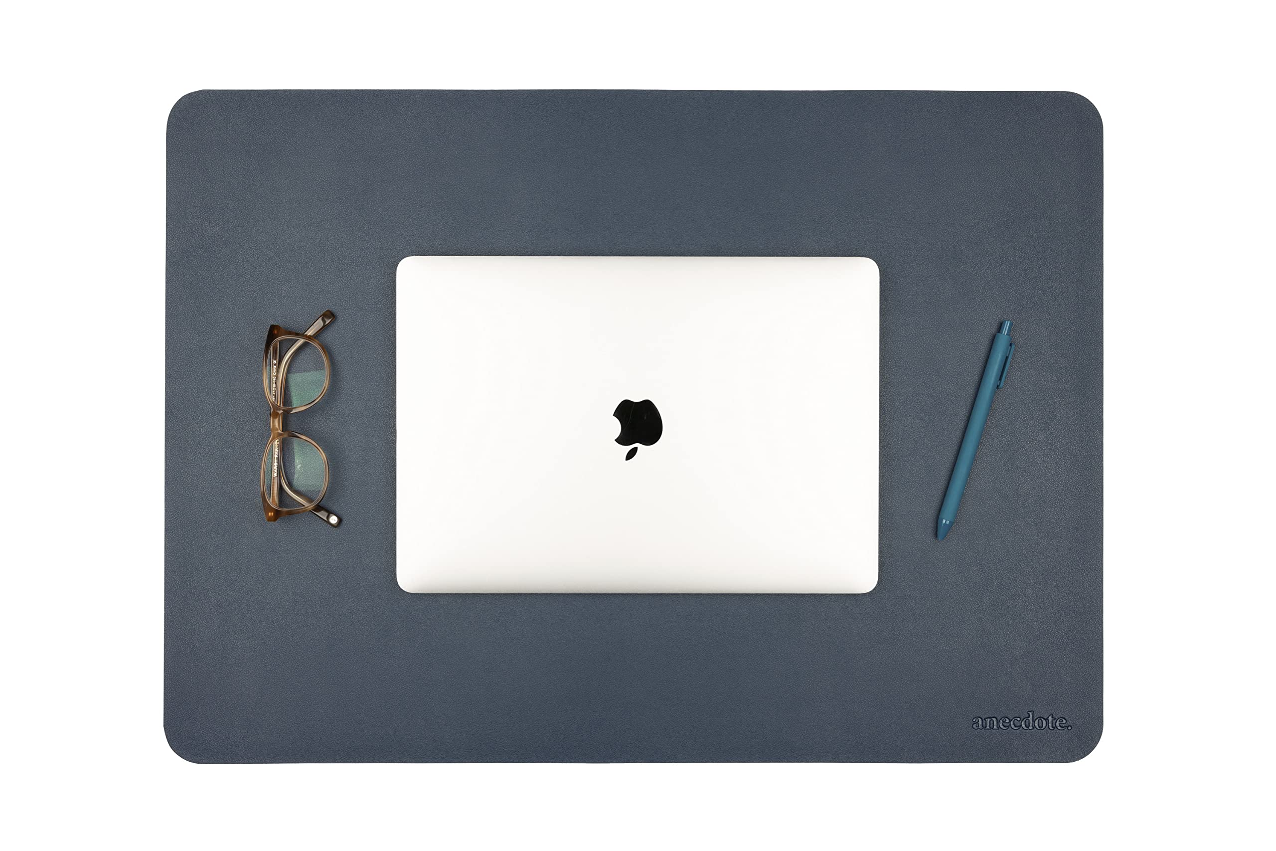ANECDOTE Vegan Leather Desk Pad - 23.6"x17" Desk Mat for Your Office. This Quality Large Mouse Pad has Chic Elegance, Professional Look & Satisfying Touch - The Perfect Leather Mouse Pad for You!