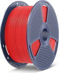SUNLU Large Spool 5KG PETG Filament, 3D Printer Filament PETG 1.75mm, Less Stringing Good Layer Adhesion High Toughness, Big Roll Filament, 5kg Spool(11 lbs), Red