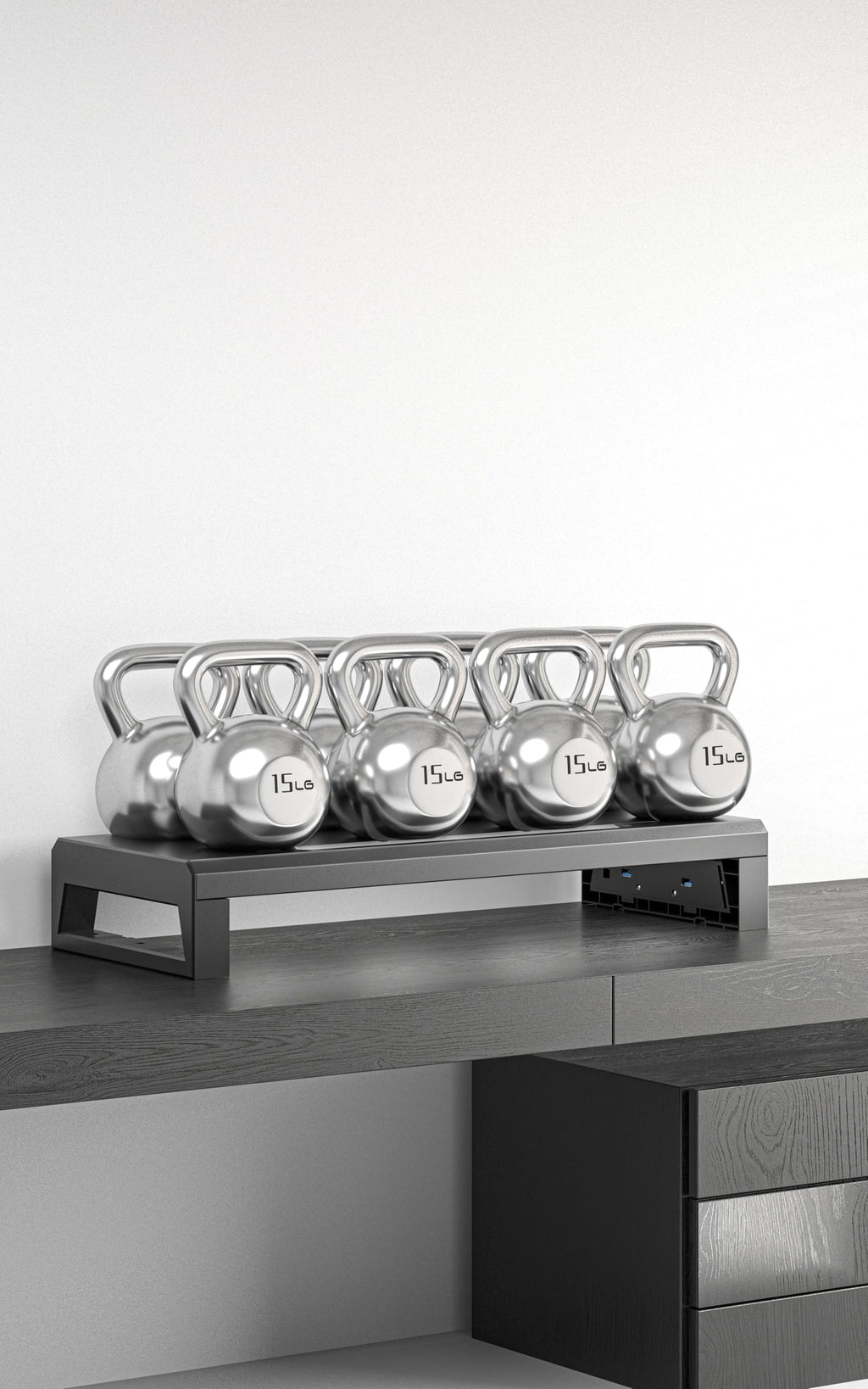 GECKOSTROLL Computer monitor stand (Basic Version, 550mm)