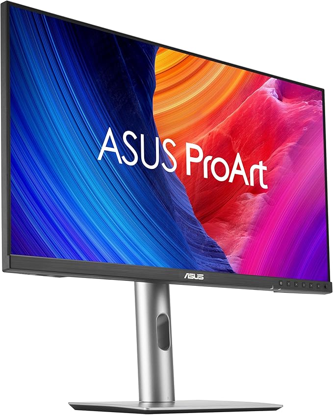ASUS ProArt Display 27” 1440P Professional Monitor (PA278CFRV) - IPS, QHD (2560 x 1440), Pre-Calibrated, 95% DCI-P3, Daisy-chain, 100Hz, LuxPixel AGLR, Calman Verified, USB-C 96W, HDR400, 3yr warranty