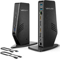 WAVLINK Universal Laptop Docking Station - Dual Monitor Support for Windows and Mac, 5K/Dual 4K@60Hz (2 HDMI, 2 DP, 3 USB, 2 USB-C, Ethernet, Audio&Mic)