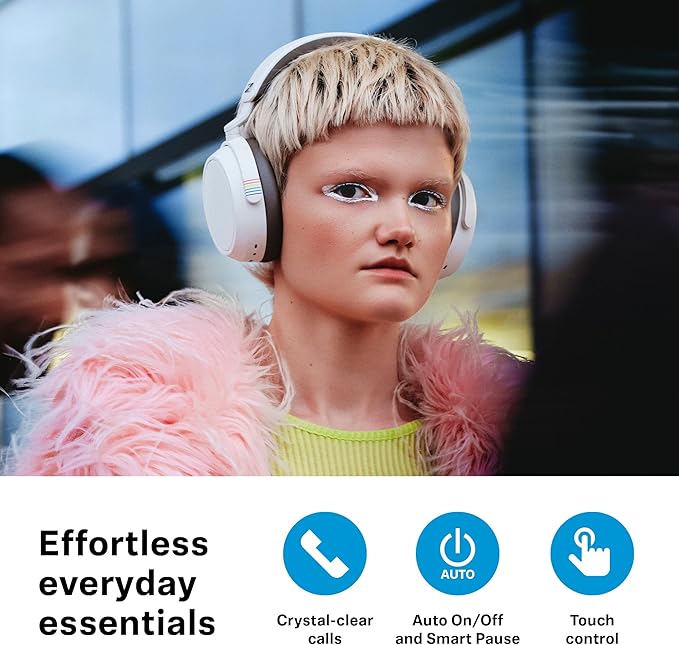 Sennheiser Momentum 4 Headphones - Bluetooth Headset for Crystal-Clear Calls, Adaptive Noise Cancellation, 60h Battery Life, Lightweight, Pride