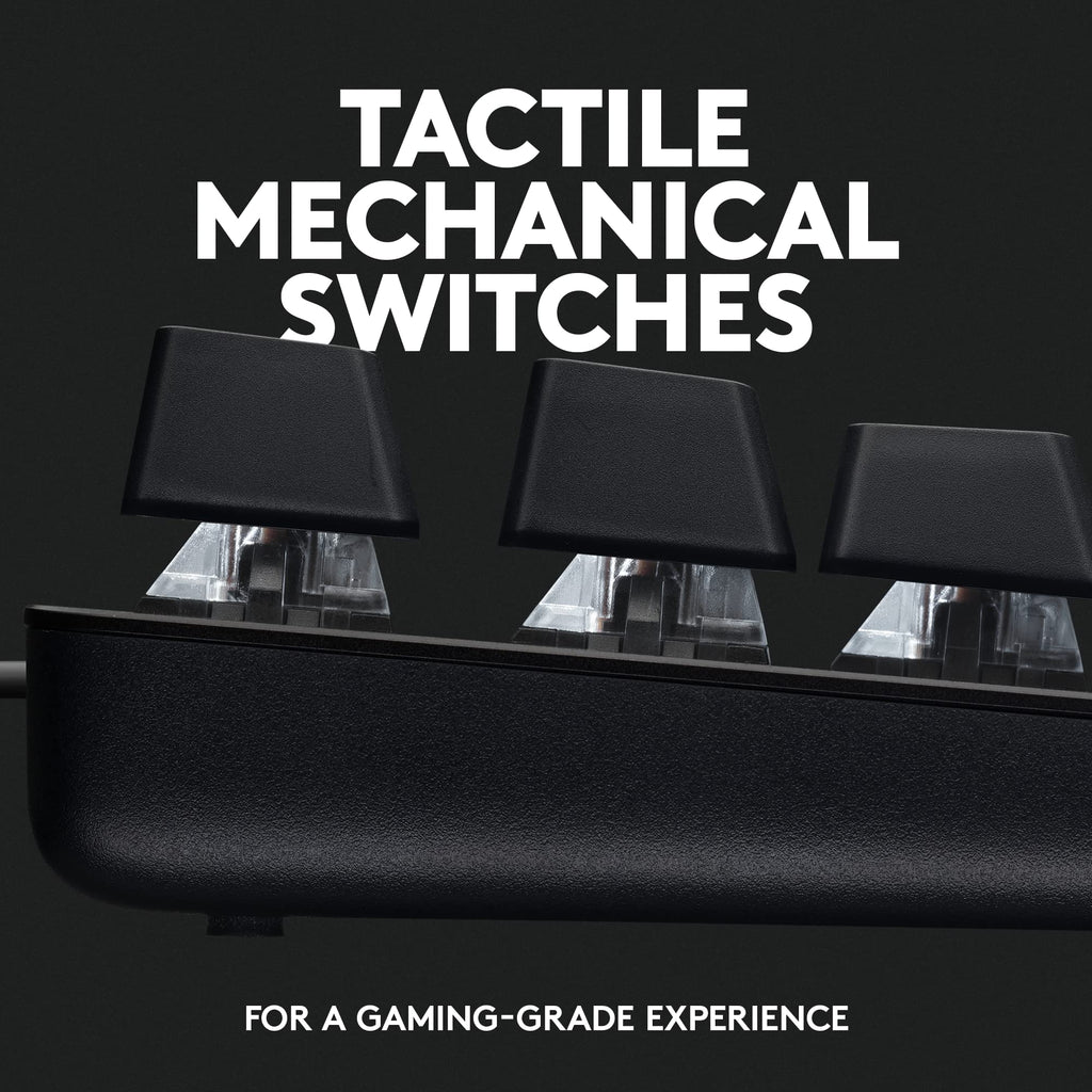 Logitech G413 TKL SE Mechanical Gaming Keyboard - Black