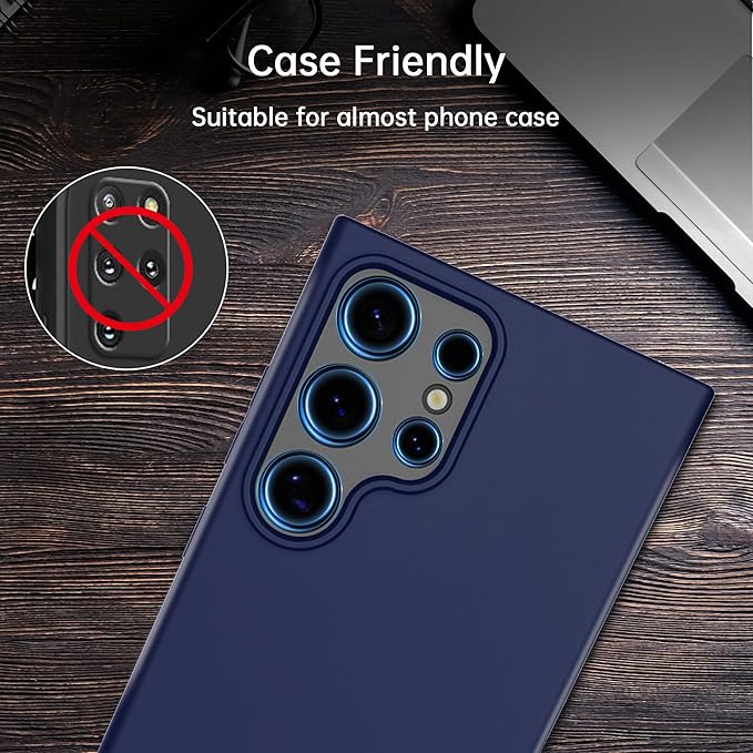 For Samsung Galaxy S23 Ultra Camera Lens Protector, Individual Lens Protector, Ultra HD 9H Tempered Glass Screen Protective Cover, Anti-scratch, Military Grade Drop Protection 2 Set. (Colorful, S23 Ultra)