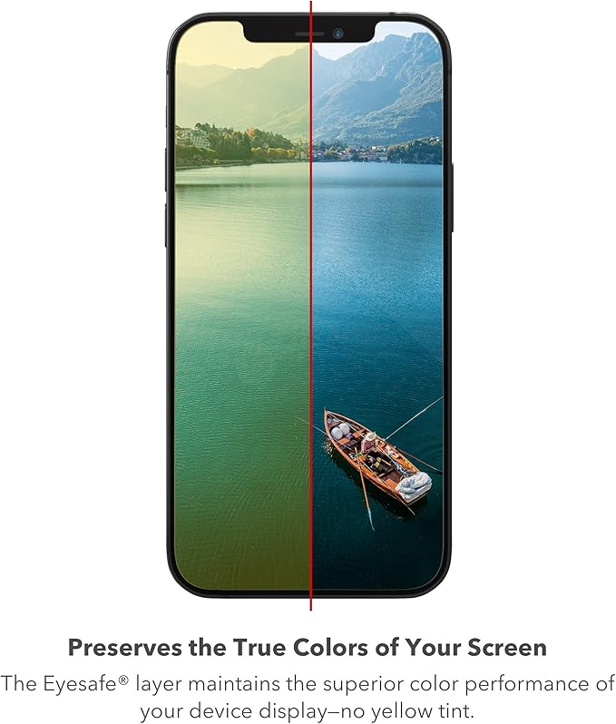 ZAGG InvisibleShield Glass Elite VisionGuard+ Screen Protector - iPhone 12 Mini - Impact Protection, Scratch, Fingerprint, Smudge, Oil Resistant, Clear