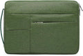 HYZUO 17-17.3 Inch Laptop Sleeve Bag Briefcase for 17" 17.3" HP/Dell/ASUS/Acer/LG/MSI Gaming Laptop/Razer Blade 17/18, Men Women NoteBook Protective Case Bag, Grass Green