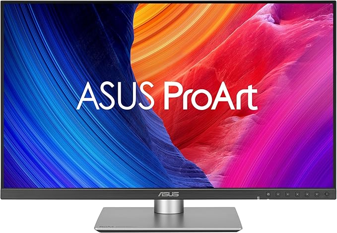 ASUS ProArt Display 27” 1440P Professional Monitor (PA278CFRV) - IPS, QHD (2560 x 1440), Pre-Calibrated, 95% DCI-P3, Daisy-chain, 100Hz, LuxPixel AGLR, Calman Verified, USB-C 96W, HDR400, 3yr warranty